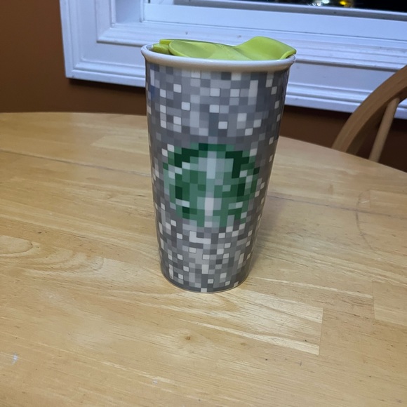 Starbucks Double Wall Ceramic Traveler - Rodarte, 12 fl oz - Picture 2 of 6